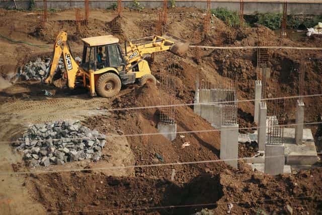 Constructora ANIRAC en un proyecto público de obra civil en Tijuana, Baja California, México